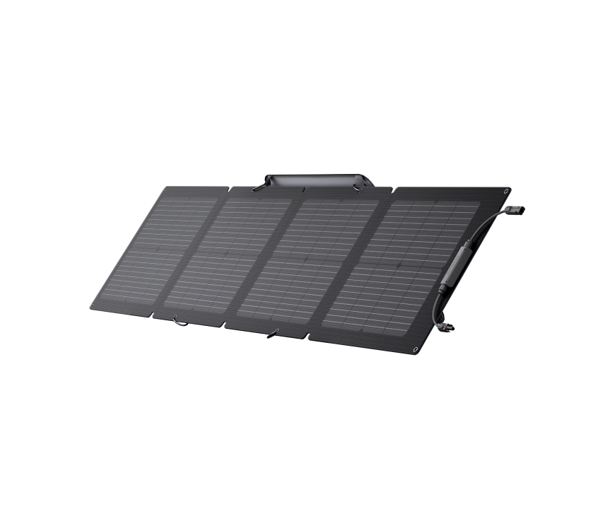 Panel solar portátil EcoFlow de 110 W