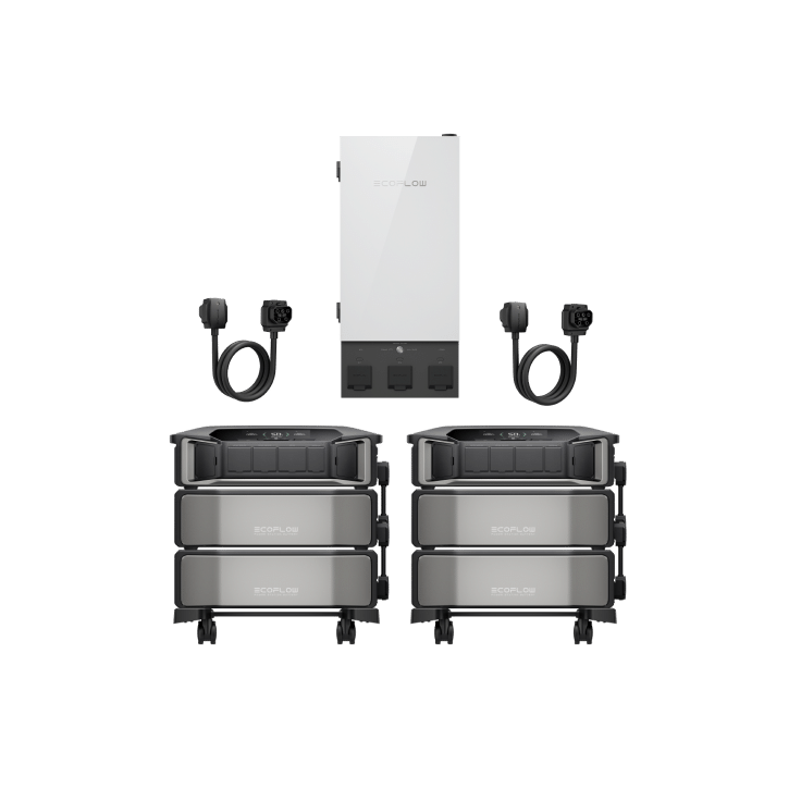 2 × EcoFlow DELTA Pro Ultra + 2 x Extra Battery + Smart Home Panel 2