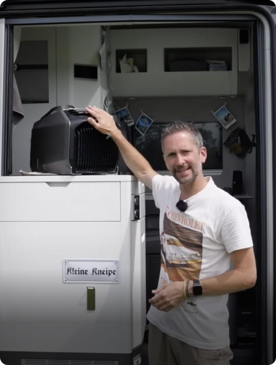 Wohnmobil Klimaanlage Nachrüsten - Was kann die Ecoflow Wave 2 ?