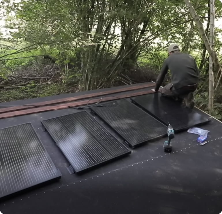 Building an Off Grid Solar System at the Cabin in the Woods