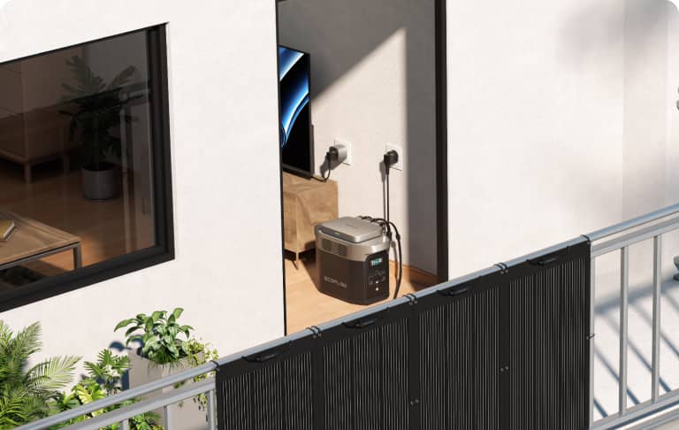 Pannelli solari sul balcone per condominio: la soluzione di EcoFlow